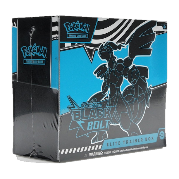 Pokemon Black Bolt Elite Trainer Box 2025 Pokémon Scarlet & Violet