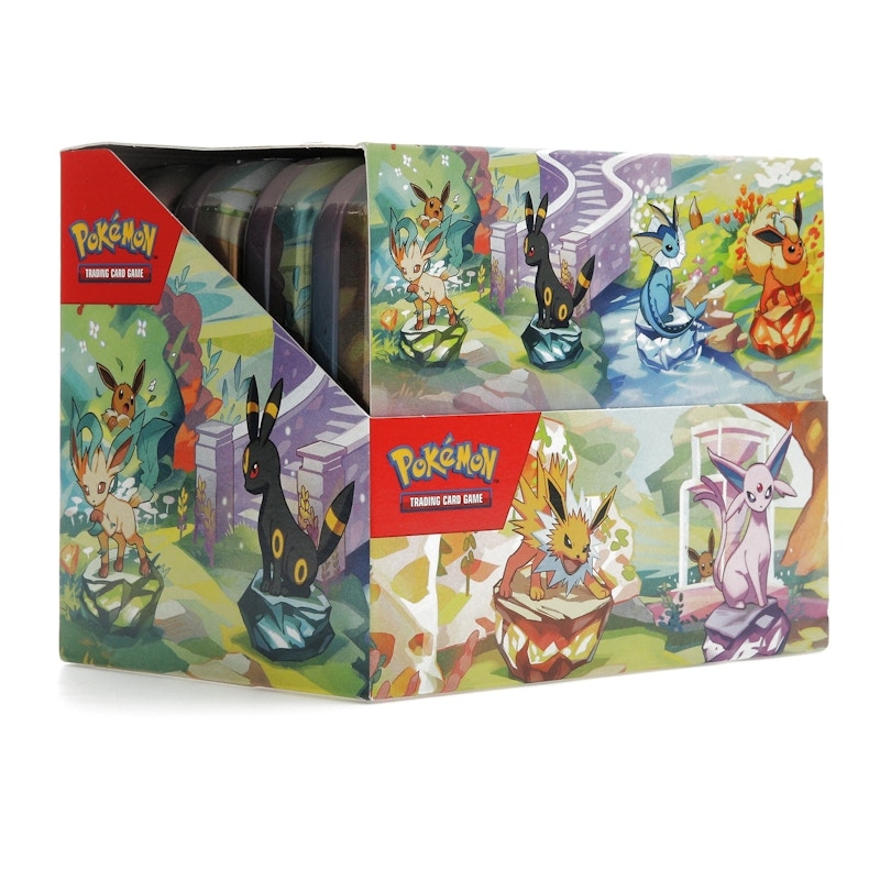 Pokemon Prismatic Evolutions 8 Tin Mini Display Pokémon Scarlet & Violet