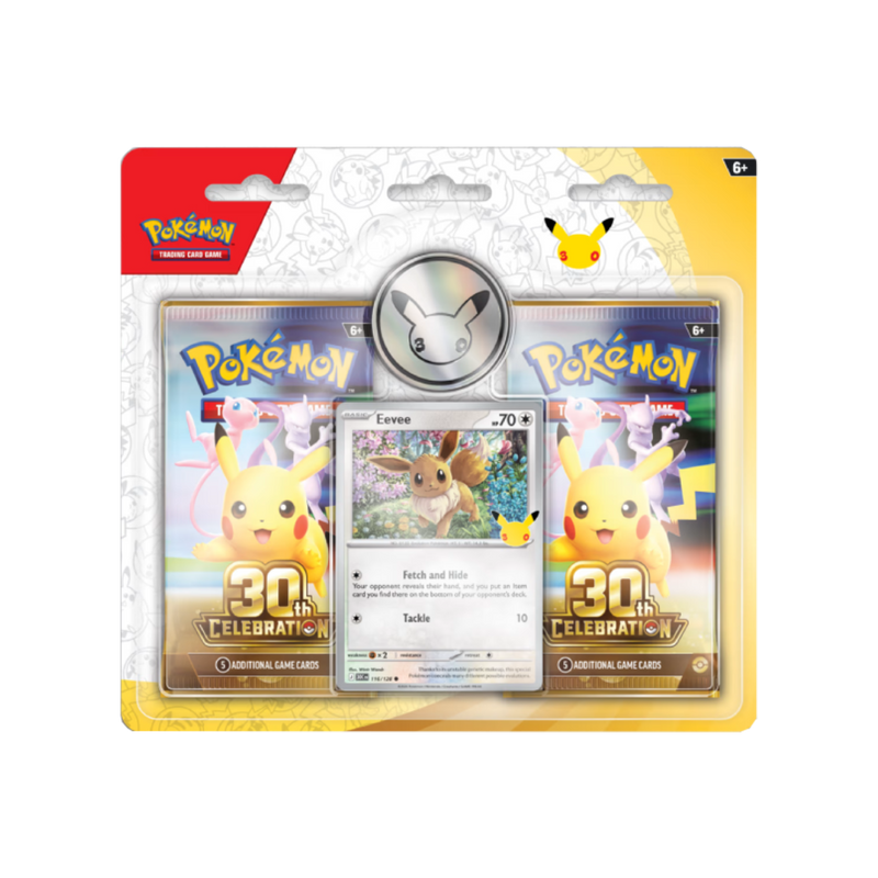 Pokemon TCG 30th Celebration - 2-Pack Blister