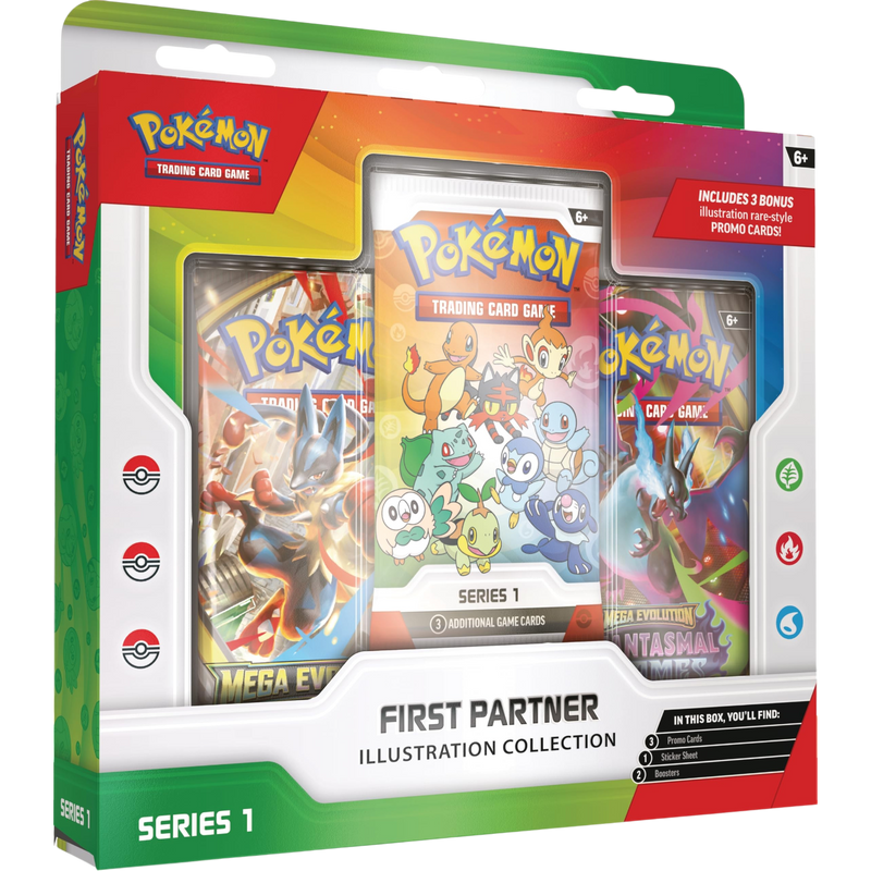 Pokemon TCG: First Partner Illustration Collection Series 1